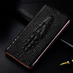 Custodia Portafoglio In Pelle Cover con Supporto H03P per Xiaomi Mi 14 5G Nero