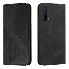 Custodia Portafoglio In Pelle Cover con Supporto H03X per OnePlus Nord CE 5G Nero