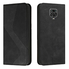 Custodia Portafoglio In Pelle Cover con Supporto H03X per Xiaomi Poco M2 Pro Nero