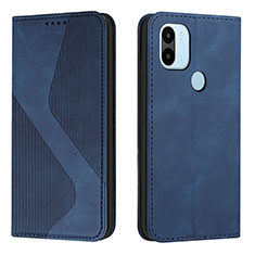 Custodia Portafoglio In Pelle Cover con Supporto H03X per Xiaomi Redmi A1 Plus Blu