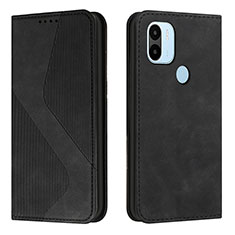 Custodia Portafoglio In Pelle Cover con Supporto H03X per Xiaomi Redmi A1 Plus Nero