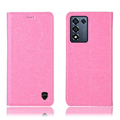 Custodia Portafoglio In Pelle Cover con Supporto H04P per Realme 9 SE 5G Rosa