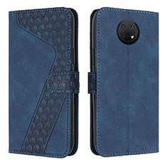 Custodia Portafoglio In Pelle Cover con Supporto H04X per Nokia G10 Blu