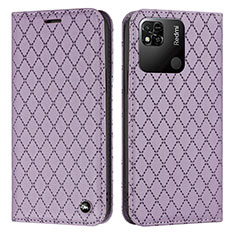 Custodia Portafoglio In Pelle Cover con Supporto H05X per Xiaomi POCO C31 Viola