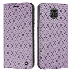 Custodia Portafoglio In Pelle Cover con Supporto H05X per Xiaomi Poco M2 Pro Viola