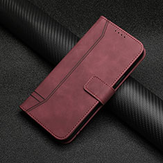 Custodia Portafoglio In Pelle Cover con Supporto H06X per Google Pixel 7 Pro 5G Rosso