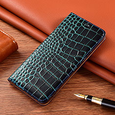 Custodia Portafoglio In Pelle Cover con Supporto H08P per Samsung Galaxy S23 Plus 5G Blu