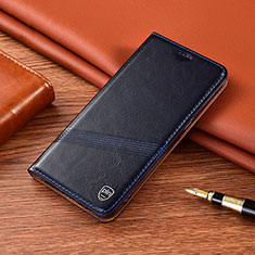 Custodia Portafoglio In Pelle Cover con Supporto H09P per Samsung Galaxy S10 Lite Blu