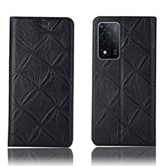 Custodia Portafoglio In Pelle Cover con Supporto H19P per Oppo A93s 5G Nero