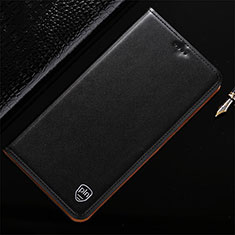 Custodia Portafoglio In Pelle Cover con Supporto H21P per Asus Zenfone 7 Pro ZS671KS Nero