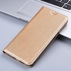 Custodia Portafoglio In Pelle Cover con Supporto H22P per Apple iPhone 12 Mini Oro