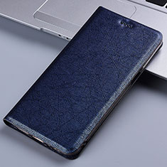 Custodia Portafoglio In Pelle Cover con Supporto H22P per Samsung Galaxy A10 Blu