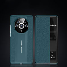 Custodia Portafoglio In Pelle Cover con Supporto JB3 per Huawei Honor Magic3 Pro+ Plus 5G Verde