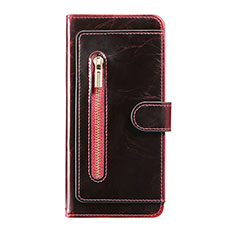 Custodia Portafoglio In Pelle Cover con Supporto JDK per Samsung Galaxy S20 Ultra Rosso