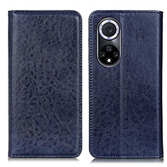 Custodia Portafoglio In Pelle Cover con Supporto K01Z per Huawei Nova 9 Blu