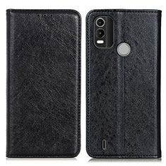 Custodia Portafoglio In Pelle Cover con Supporto K01Z per Nokia G11 Plus Nero