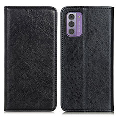 Custodia Portafoglio In Pelle Cover con Supporto K01Z per Nokia G310 5G Nero