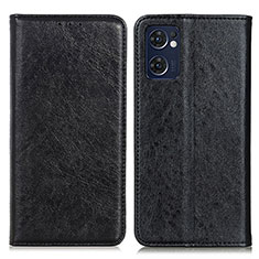 Custodia Portafoglio In Pelle Cover con Supporto K01Z per OnePlus Nord CE 2 5G Nero