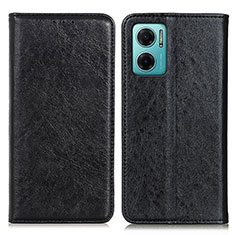 Custodia Portafoglio In Pelle Cover con Supporto K01Z per Xiaomi Redmi 10 5G Nero