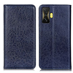 Custodia Portafoglio In Pelle Cover con Supporto K01Z per Xiaomi Redmi K50 Gaming AMG F1 5G Blu