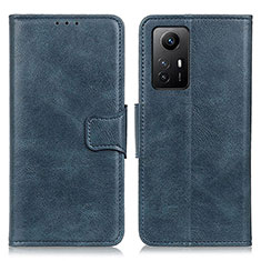 Custodia Portafoglio In Pelle Cover con Supporto K01Z per Xiaomi Redmi Note 12S Blu