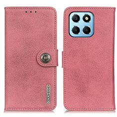 Custodia Portafoglio In Pelle Cover con Supporto K02Z per Huawei Honor X6 Rosa