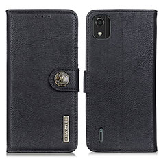 Custodia Portafoglio In Pelle Cover con Supporto K02Z per Nokia C2 2nd Edition Nero