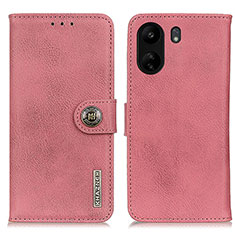 Custodia Portafoglio In Pelle Cover con Supporto K02Z per Xiaomi Poco C65 Rosa