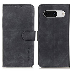 Custodia Portafoglio In Pelle Cover con Supporto K03Z per Google Pixel 8 5G Nero