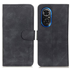 Custodia Portafoglio In Pelle Cover con Supporto K03Z per Huawei Honor 50 SE 5G Nero