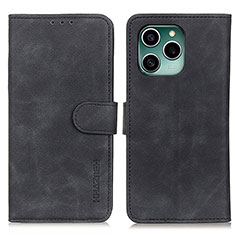 Custodia Portafoglio In Pelle Cover con Supporto K03Z per Huawei Honor 60 SE 5G Nero