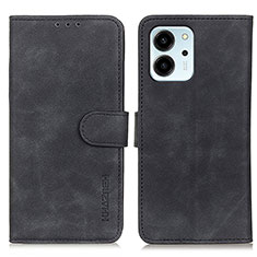 Custodia Portafoglio In Pelle Cover con Supporto K03Z per Huawei Honor 80 SE 5G Nero