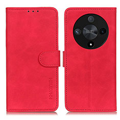 Custodia Portafoglio In Pelle Cover con Supporto K03Z per Huawei Honor Magic6 Lite 5G Rosso