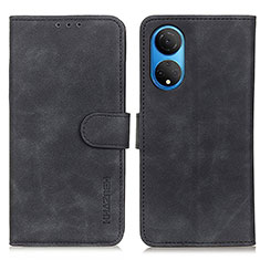 Custodia Portafoglio In Pelle Cover con Supporto K03Z per Huawei Honor X7 Nero