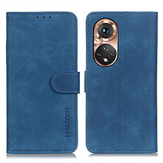 Custodia Portafoglio In Pelle Cover con Supporto K03Z per Huawei Nova 9 Blu