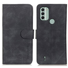 Custodia Portafoglio In Pelle Cover con Supporto K03Z per Nokia C31 Nero