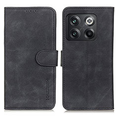 Custodia Portafoglio In Pelle Cover con Supporto K03Z per OnePlus 10T 5G Nero