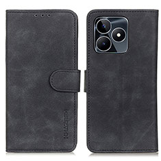 Custodia Portafoglio In Pelle Cover con Supporto K03Z per Realme Narzo N53 Nero