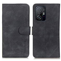 Custodia Portafoglio In Pelle Cover con Supporto K03Z per Xiaomi Mi 11T 5G Nero