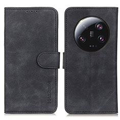 Custodia Portafoglio In Pelle Cover con Supporto K03Z per Xiaomi Mi 13 Ultra 5G Nero