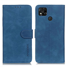 Custodia Portafoglio In Pelle Cover con Supporto K03Z per Xiaomi POCO C31 Blu