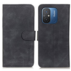 Custodia Portafoglio In Pelle Cover con Supporto K03Z per Xiaomi Redmi 11A 4G Nero