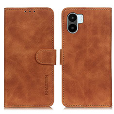 Custodia Portafoglio In Pelle Cover con Supporto K03Z per Xiaomi Redmi A1 Marrone