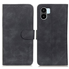 Custodia Portafoglio In Pelle Cover con Supporto K03Z per Xiaomi Redmi A2 Plus Nero