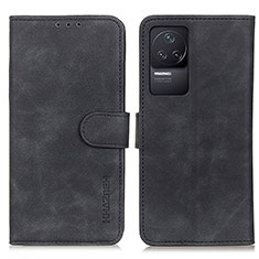 Custodia Portafoglio In Pelle Cover con Supporto K03Z per Xiaomi Redmi K50 Pro 5G Nero