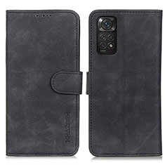 Custodia Portafoglio In Pelle Cover con Supporto K03Z per Xiaomi Redmi Note 11S 4G Nero