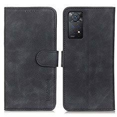 Custodia Portafoglio In Pelle Cover con Supporto K03Z per Xiaomi Redmi Note 12 Pro 4G Nero