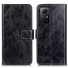 Custodia Portafoglio In Pelle Cover con Supporto K04Z per Xiaomi Redmi Note 12S Nero