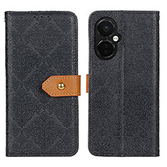 Custodia Portafoglio In Pelle Cover con Supporto K05Z per OnePlus Nord CE 3 5G Nero