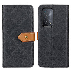 Custodia Portafoglio In Pelle Cover con Supporto K05Z per OnePlus Nord N200 5G Nero